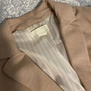 H&M Light Pink Blazer Jacket Small Size